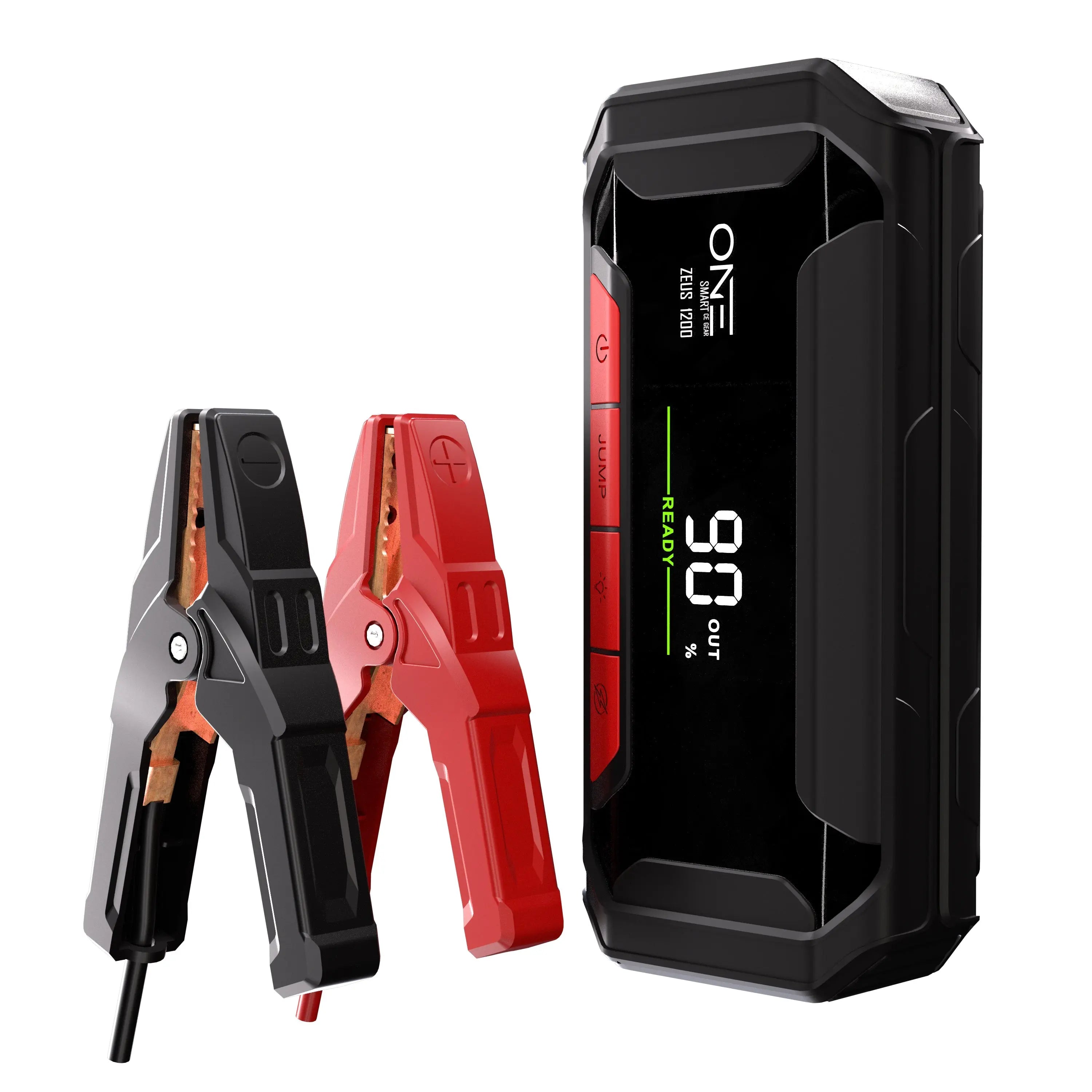 12V Portable Car Jump Starter, Peak 1200A 20000 Mah Auto Battery Booster  Power Bank, with LED Flashlight, Battery Charger, Mini Compass price in UAE,  UAE