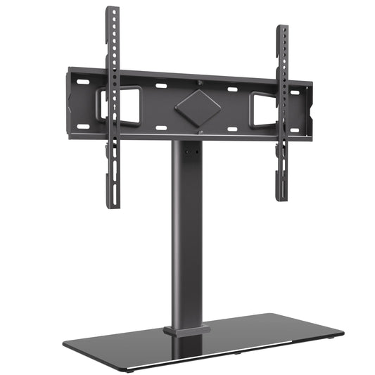 ProMounts Tabletop TV Stand Mount for 37”-72” Screens with 25° Swivel, Holds up to 99 lbs (AMSA6401-X2)