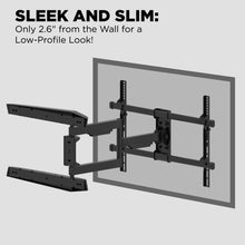 Load image into Gallery viewer, ProMounts Articulating / Full Motion TV Wall Mount For 42&quot; to 75&quot; TVs Up to 90lbs (FSA64)
