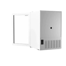 Load image into Gallery viewer, Husky 69L Beverage Refrigerator 2.4 C.ft. Freestanding Mini Fridge With Glass Door in White
