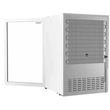 Load image into Gallery viewer, Husky 131L Beverage Refrigerator 4.6 C.ft. Freestanding Mini Fridge With Glass Door in White
