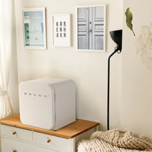 Load image into Gallery viewer, Husky 43L Retro Style 1.5 C.ft. Freestanding Mini Fridge in White
