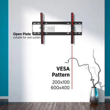 Load image into Gallery viewer, ProMounts Tilt Open Plate TV Wall Mount for 42”-80” TVs Holds up to 99lbs
