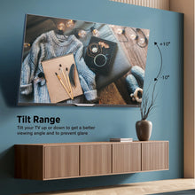 Load image into Gallery viewer, ProMounts Tilt Open Plate TV Wall Mount for 50”-90” TVs Holds up to 132lbs
