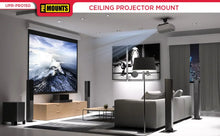 Load image into Gallery viewer, ProMounts Ceiling/Overhead Projector Mount Holds up to 44lbs (UC-PRO150)
