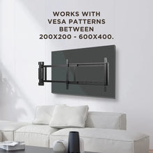 Load image into Gallery viewer, Motorized Swing TV Wall Mount for TVs 32&quot; - 75&quot; Up to 110 lbs
