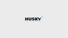 Load and play video in Gallery viewer, Husky 43L Solid Door 1.5 C.ft. Freestanding Counter-Top Mini Fridge in Black
