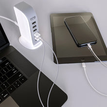 Load image into Gallery viewer, 6 USB Port Desktop Charging Tower Hub (OPT061) freeshipping - One Products

