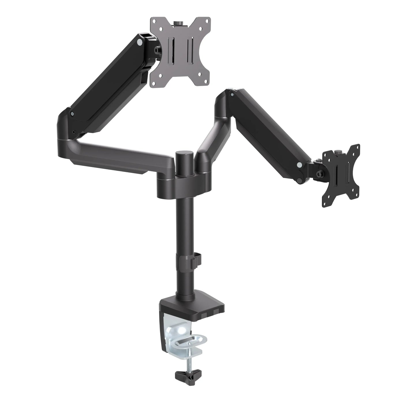 ProMounts Landscape to Portrait Double Monitor Arms for 13" to 32" Screens Holds up to 17.6 lbs