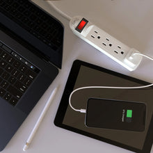 Load image into Gallery viewer, ONE Power 4 Outlet Power Strip with 2 Foot Extension Cord
